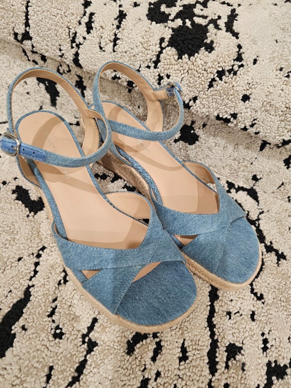 Stuart Weitzman Miami Espadrille Wedge Sandal